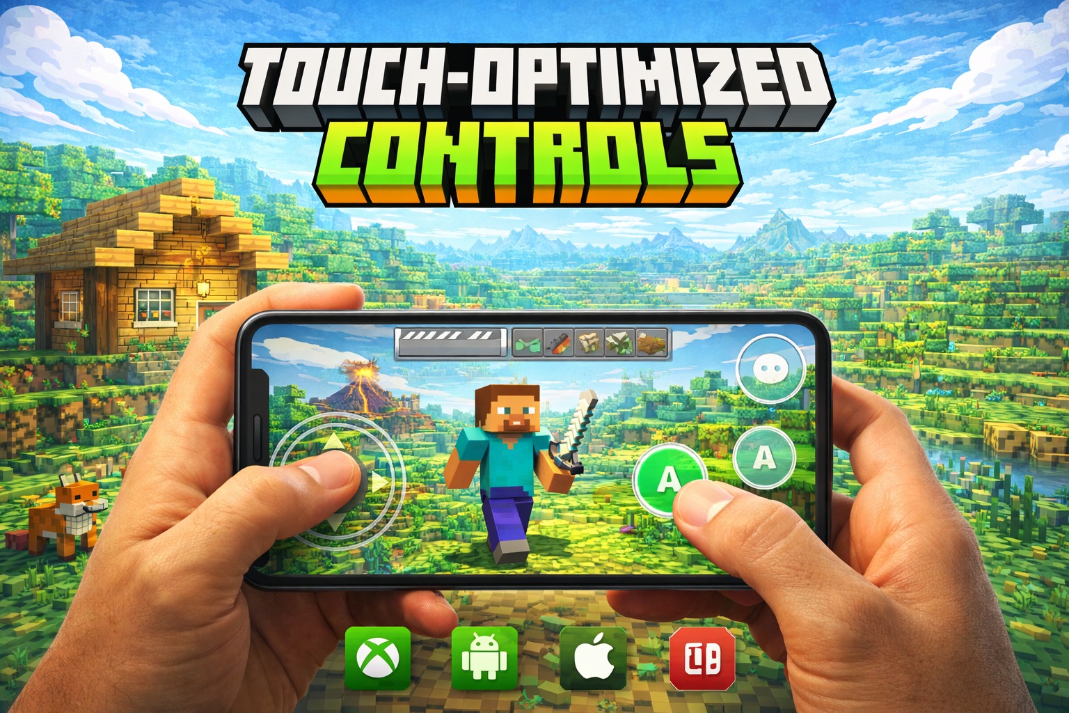 Touch optimized controls