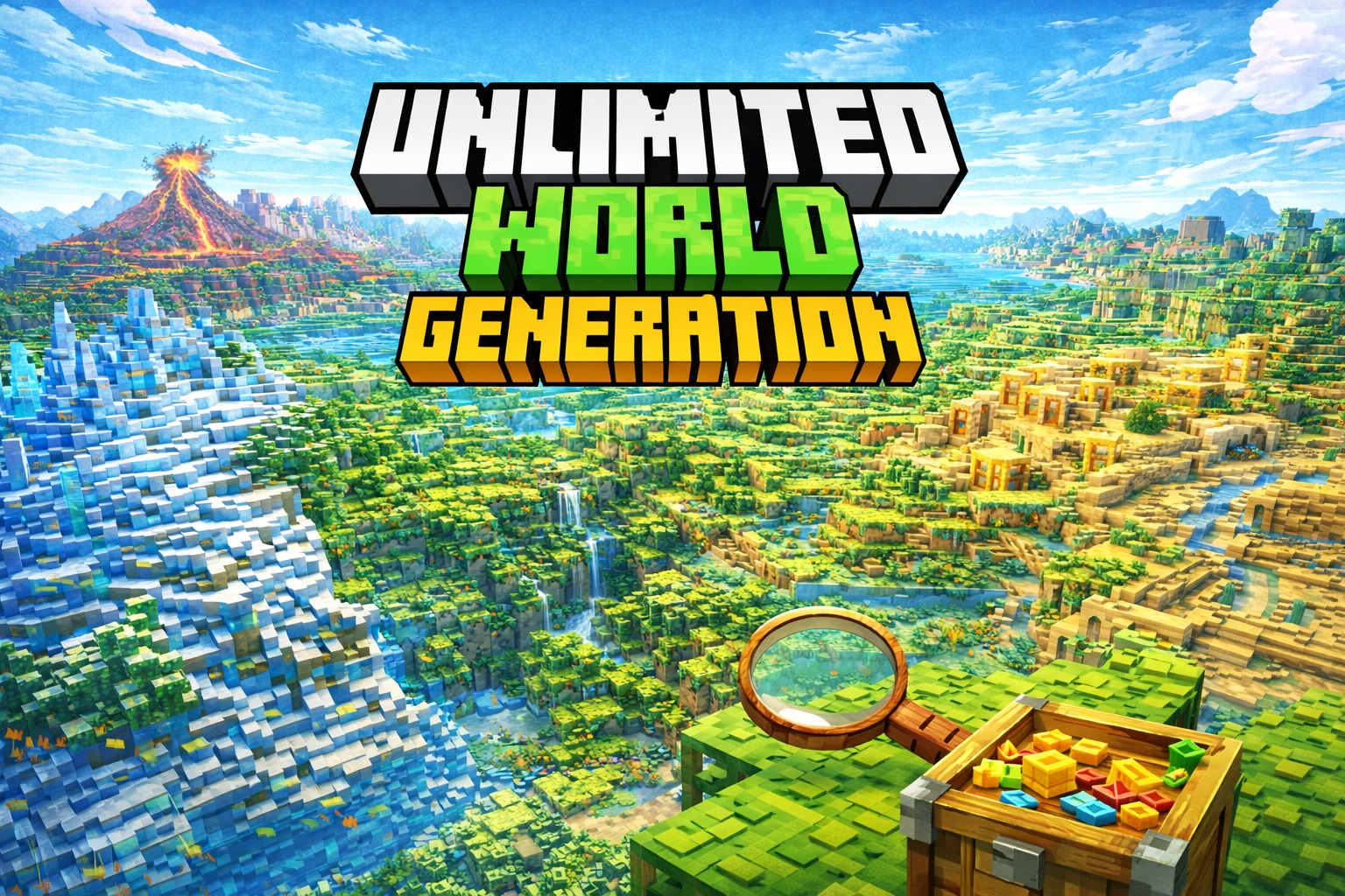 unlimited world generation
