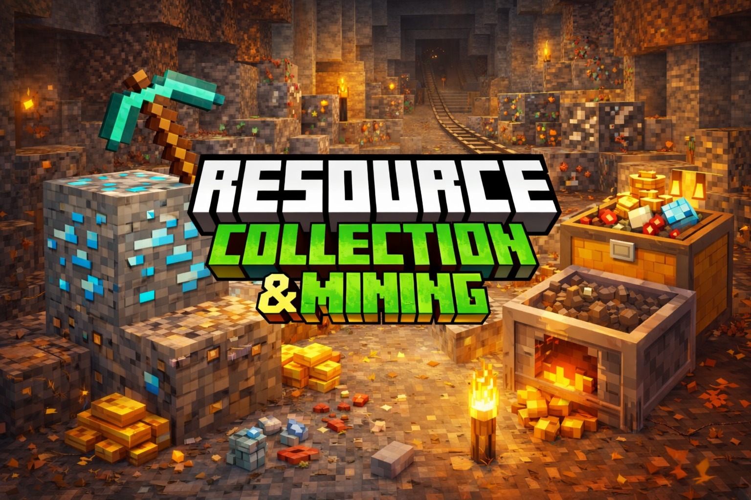 resource collection and mining